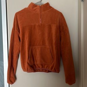 Burnt Orange Fleece